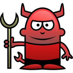 256x256 Devil Icon Character Iconset Martin Berube