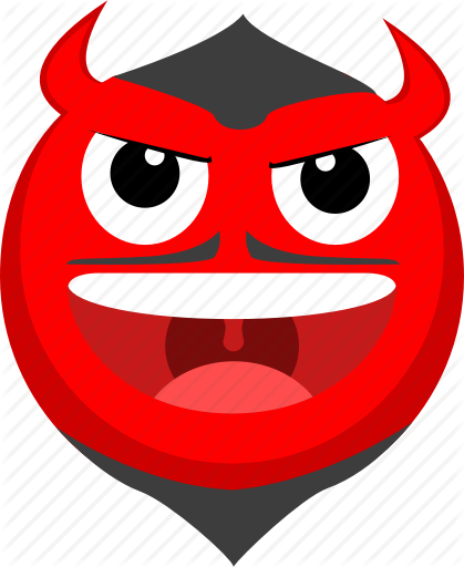 419x512 Devil, Emoji, Evil, Facebook, Hell, Satan Icon
