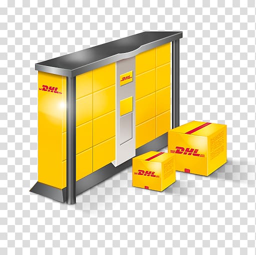 512x510 Germany Packstation Dhl Express Parcel Post Office, Icon Dhl