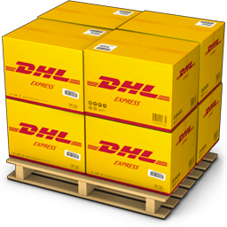 256x256 Dhl Boxes Icon Download Container Icons Iconspedia