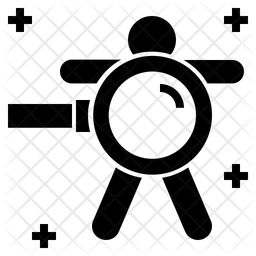 256x256 Diagnosis Icon Of Glyph Style