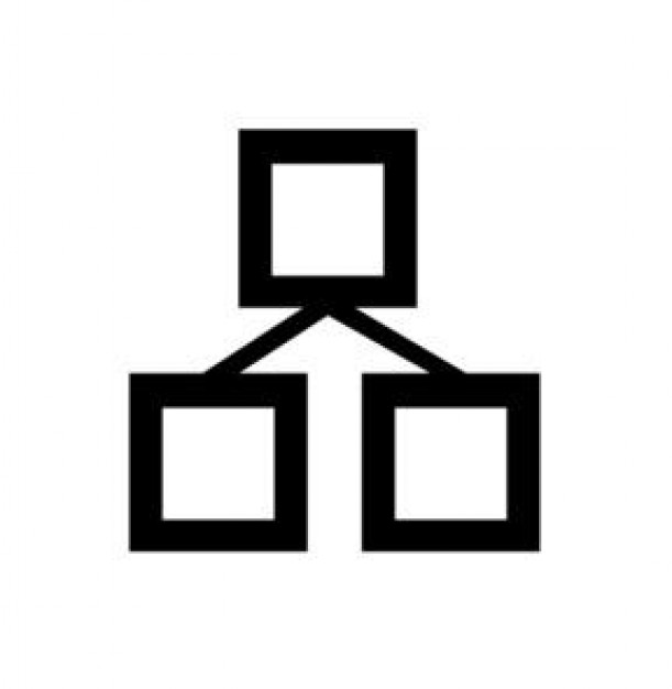 611x626 Diagram, Tree Structure Icon