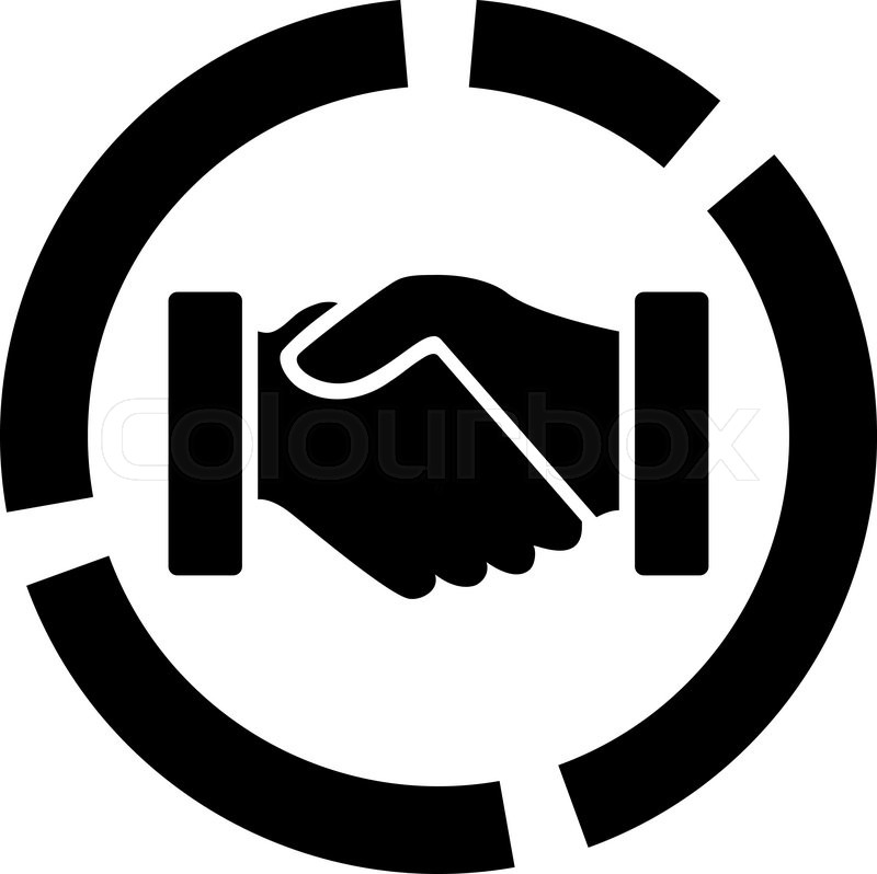 800x798 Acquisition Diagram Icon From Business Stock Vector Colourbox