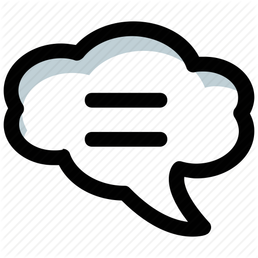 512x512 Chat Bubbles, Chatting, Communication, Conversation, Dialogue Icon