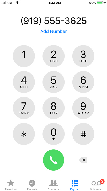 Iphone Basics Using The Phone App 408x725 Iphone Basics Using The Phone App