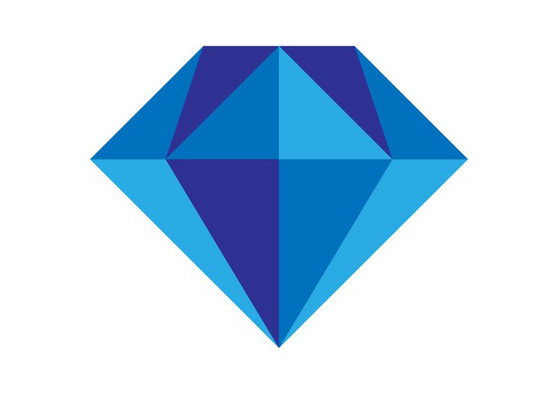 800x566 Flat Diamond Icon