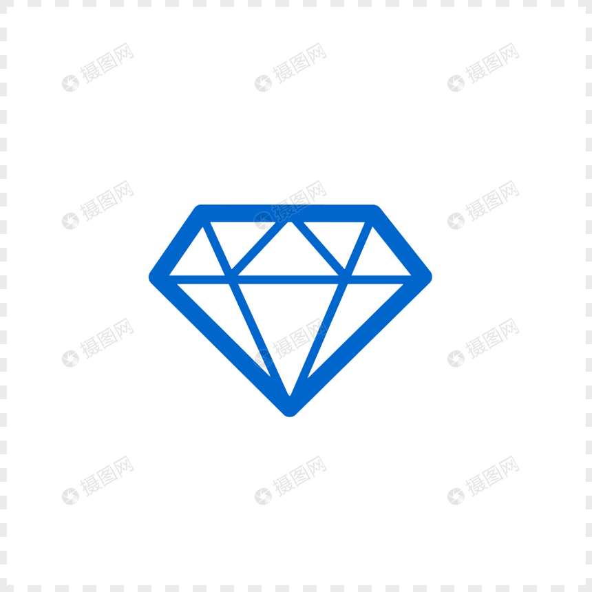 860x860 Line Diamond Icon Png Image Picture Free Download