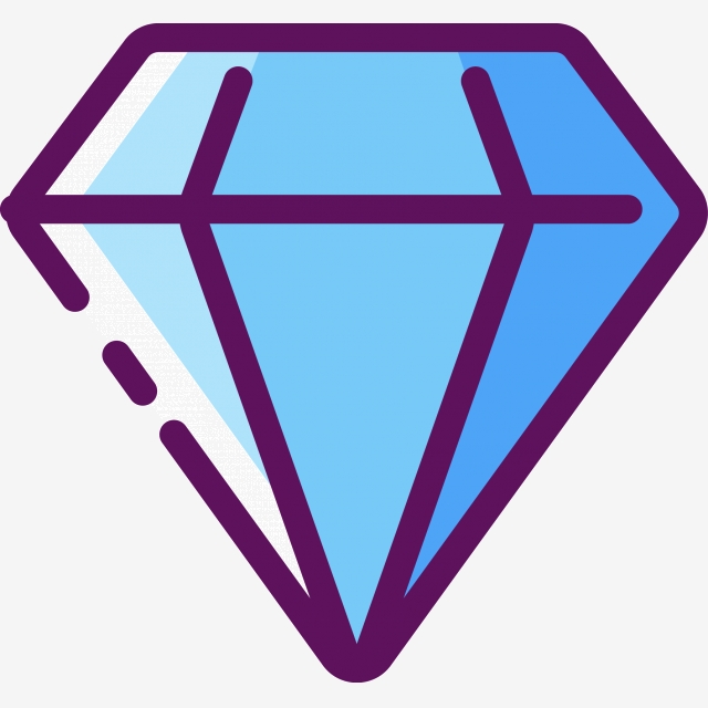 640x640 Diamond Icon, Blue, Diamond, Icon Png Transparent Clipart Image