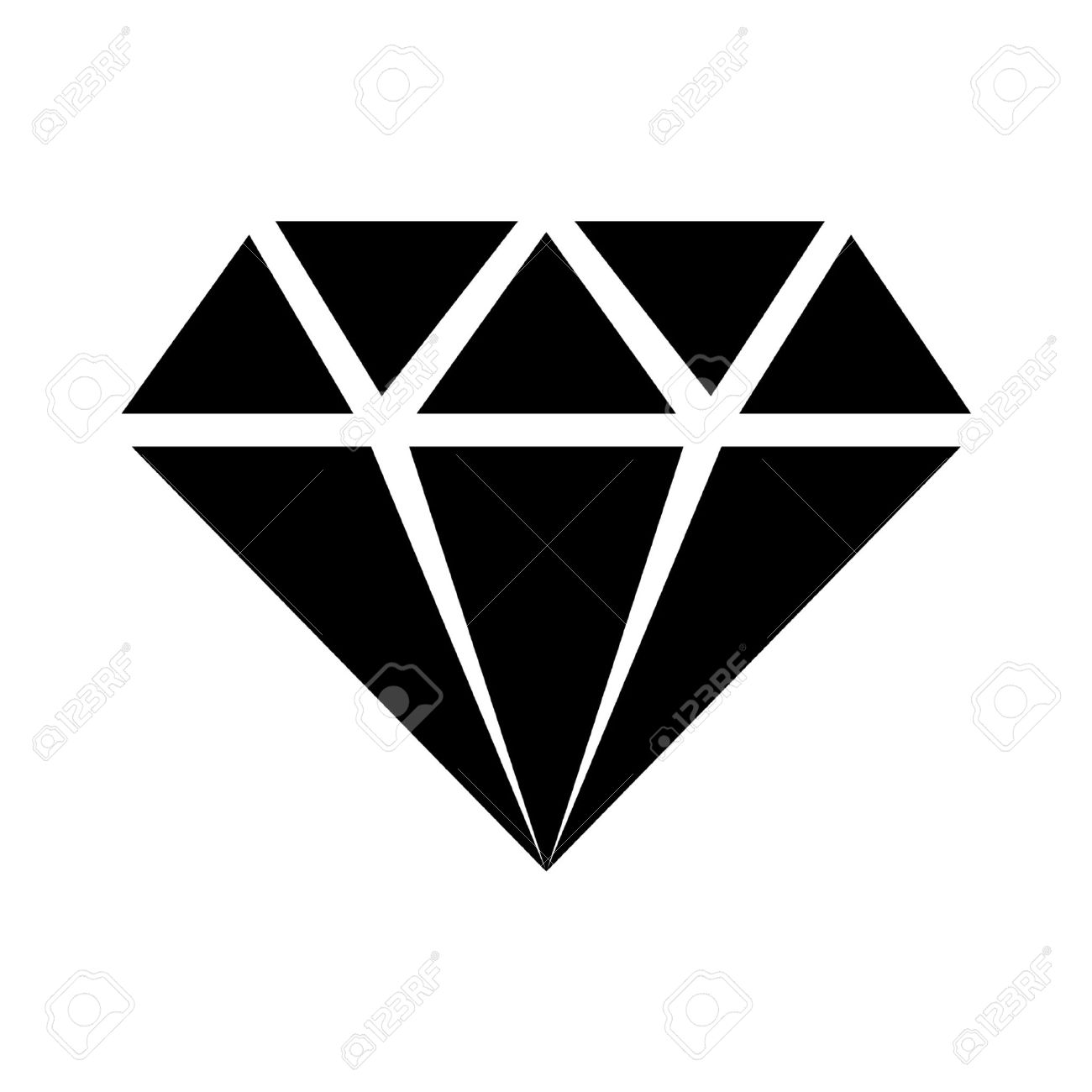 1300x1300 Diamond Text Icon