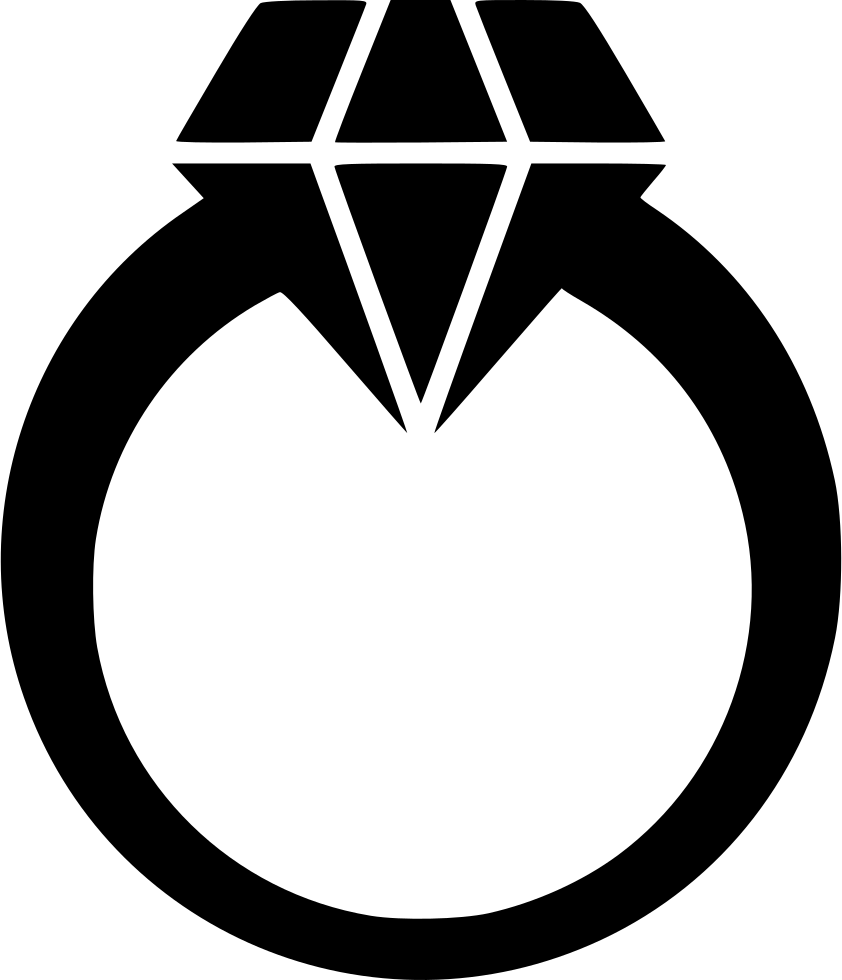 842x980 Diamond Ring Png Icon Free Download