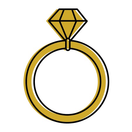 450x450 Diamond Ring Icon Over White Background Vector Illustration