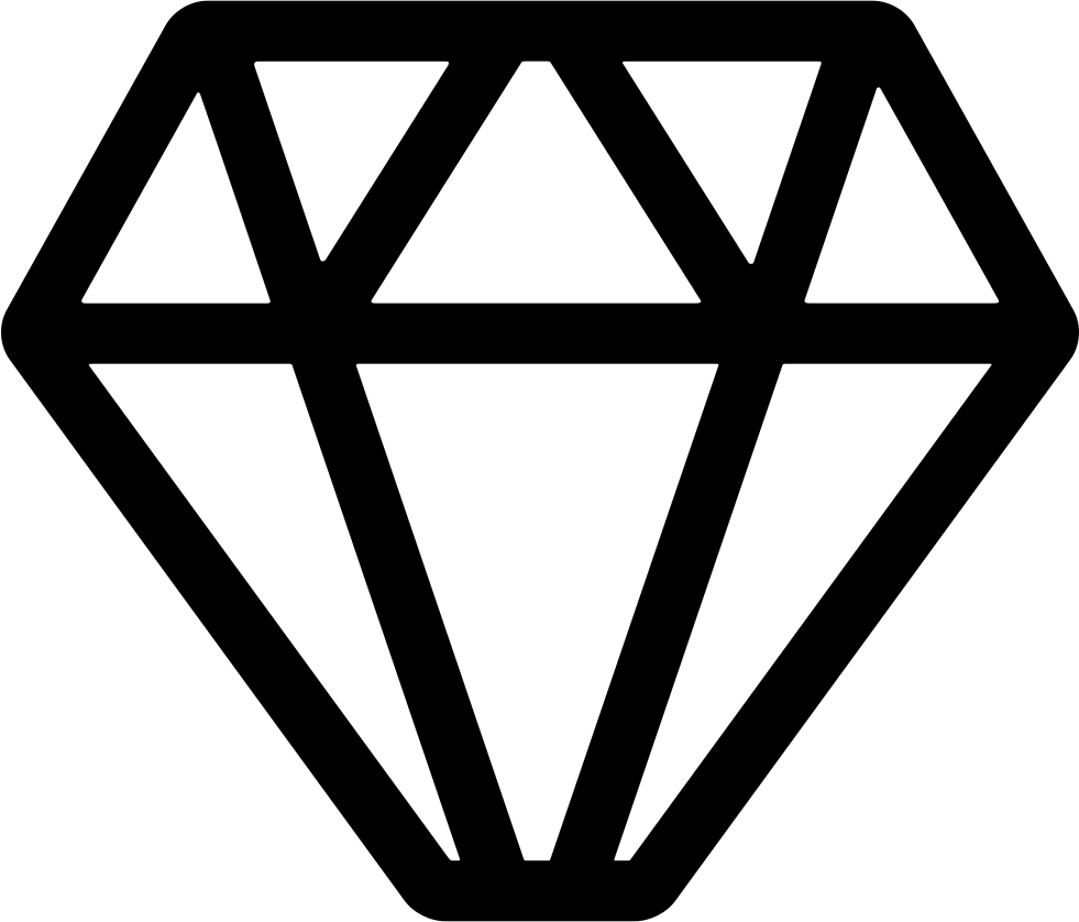 981x838 Geometrical Diamond Shape Png Icon Free Download