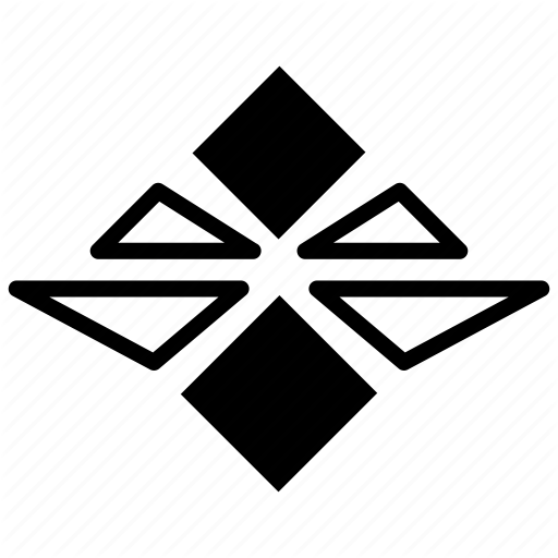 512x512 Ancient Sign, Balance Symbol, Diamond Shape, Geometric Shape