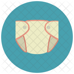 256x256 Diaper Icon Of Flat Style