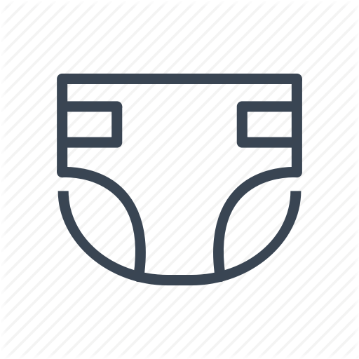 512x512 Baby, Child, Diaper, Diapers Icon