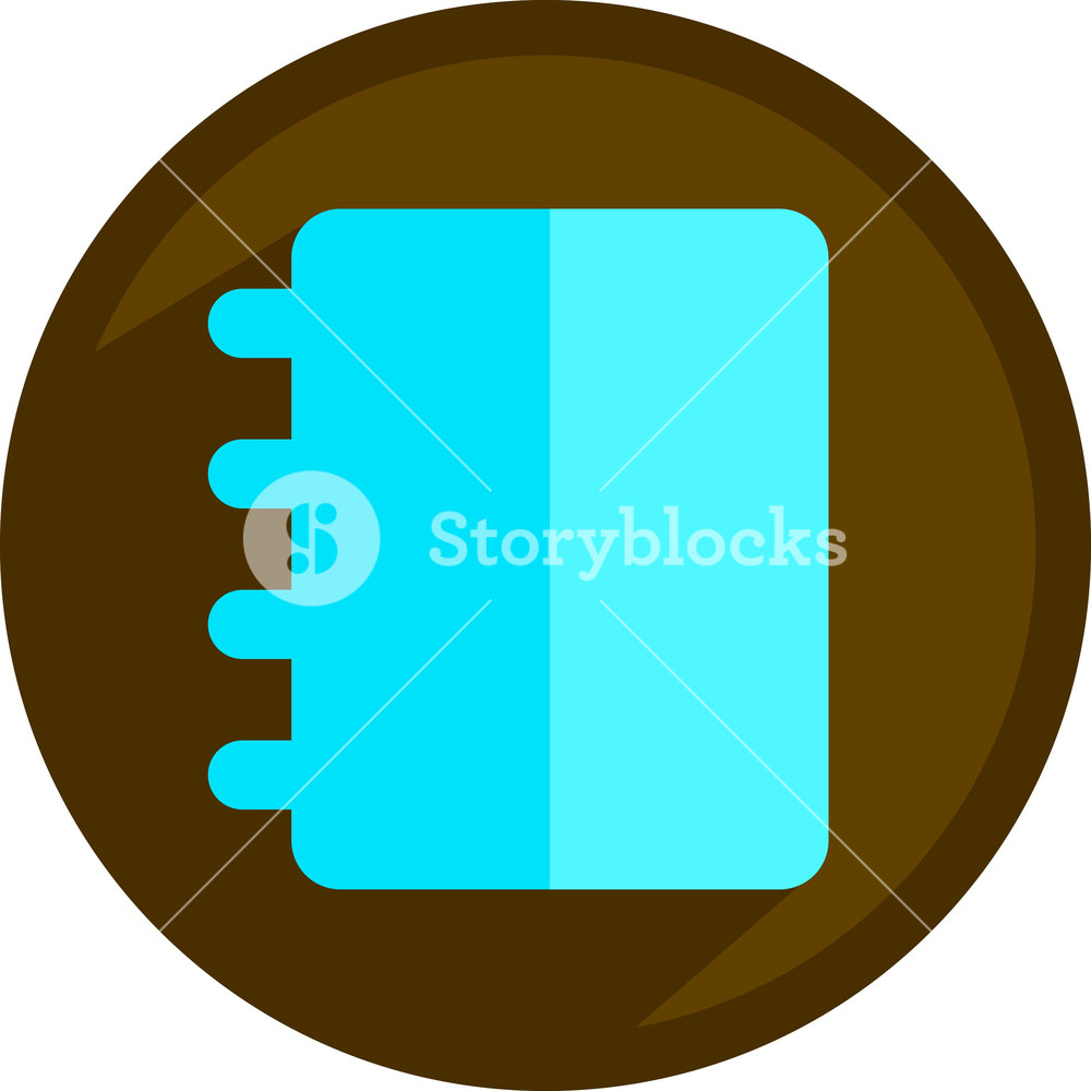 1000x1000 Diary Icon Royalty Free Stock Image