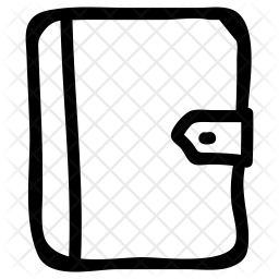256x256 Diary Icon Of Doodle Style