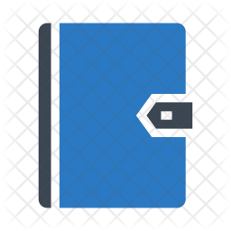 256x256 Diary Icon Of Flat Style