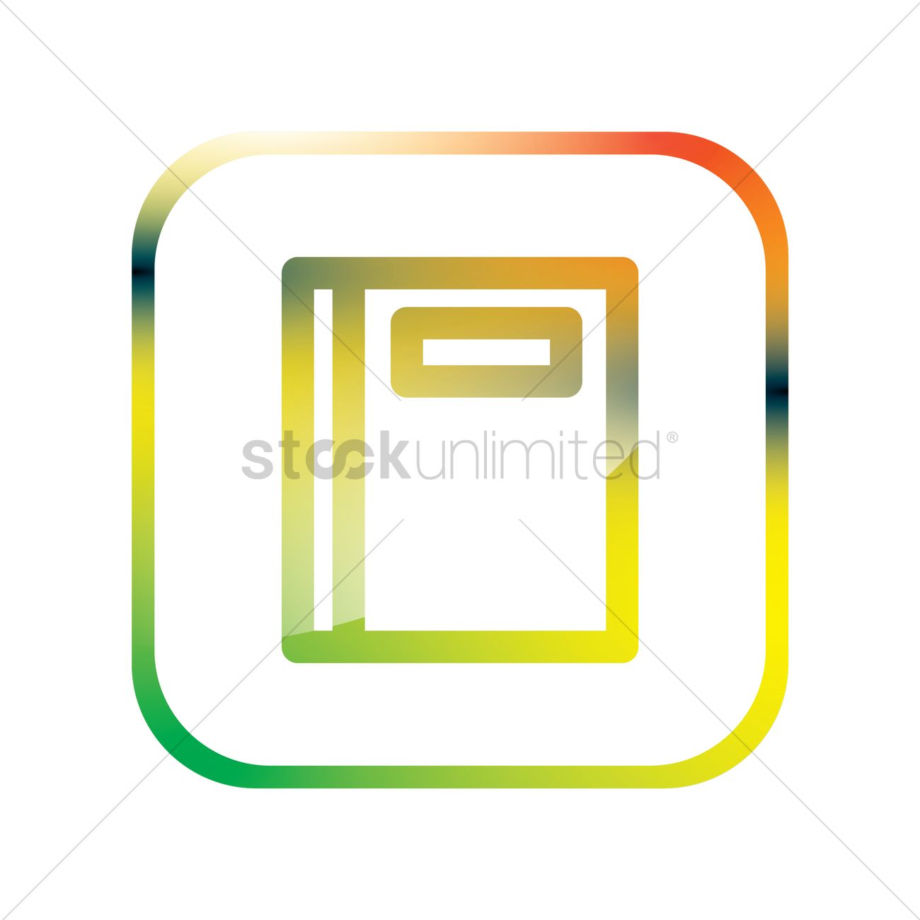 1300x1300 Diary Icon Vector Image