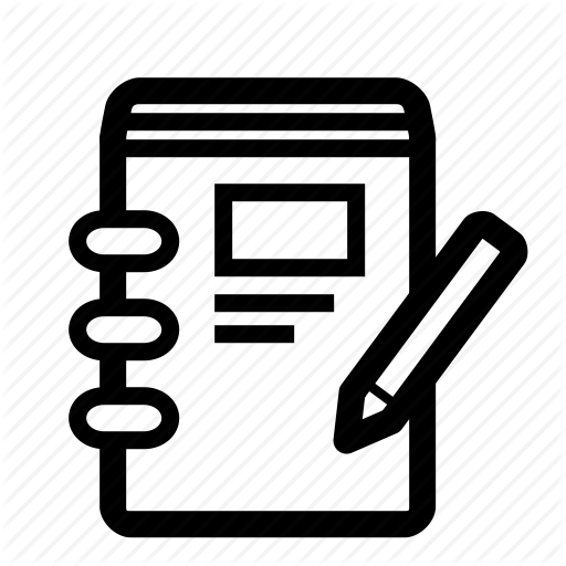 512x512 Diary, Education, Journal, Note, Notebook, Notepad, Textbook Icon