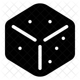 Dice Icon Of Glyph Style 256x256 Dice Icon Of Glyph Style