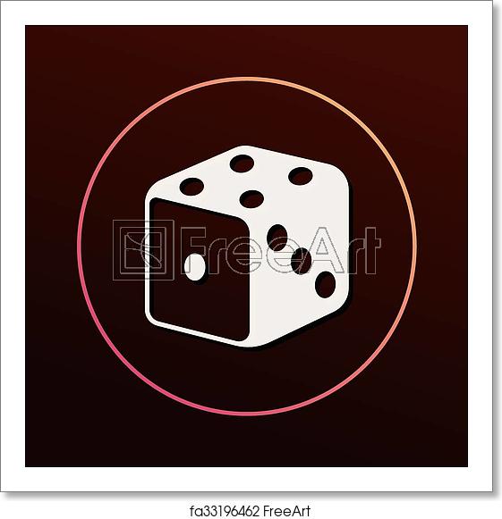 Free Art Print Of Dice Icon Freeart 561x581 Free Art Print Of Dice Icon Freeart