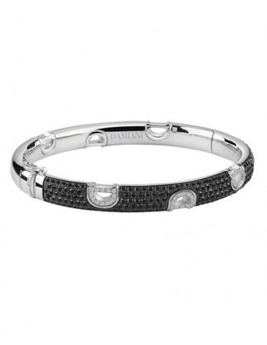 381x492 Damiani Dicon White Gold Bracelet With White And Black Diamonds
