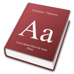 256x256 Dictionary Icons, Free Dictionary Icon Download