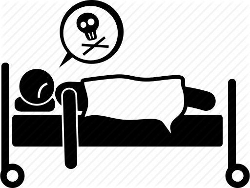 512x385 Bed, Dead, Death, Die, Died, Person Icon