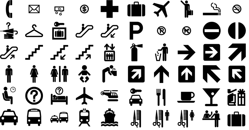 Icons, Pictograms And Symbols 800x418 Icons, Pictograms And Symbols
