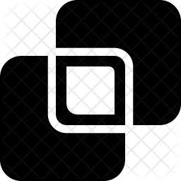 256x256 Difference Icon Of Glyph Style