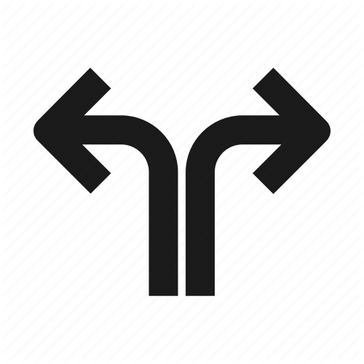 Arrow, Different, Opposite, Separate, Split Icon 512x512 Arrow, Different, Opposite, Separate, Split Icon