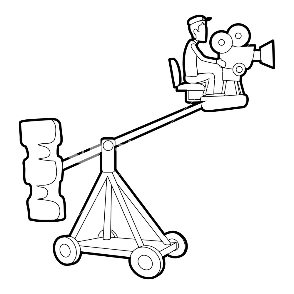 1000x1000 Difficult Filming Icon Outline Illustration Of Difficult Filming