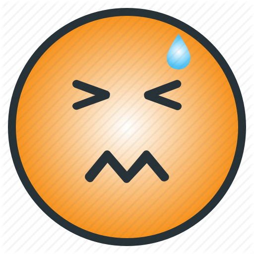 512x512 Confused, Difficult, Emloticon, Emoji, Hard, Hurt, Shocked Icon