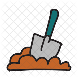 256x256 Dig Icon Of Doodle Style