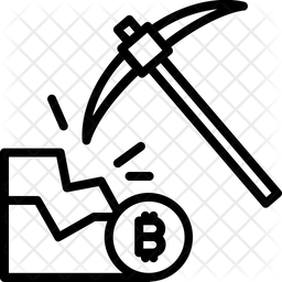 256x256 Dig Icon Of Line Style