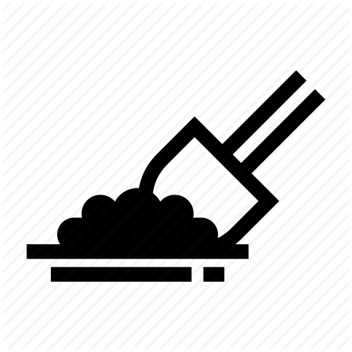 512x512 Digging, Farm, Gardening, Shovel, Shovel Dig Icon