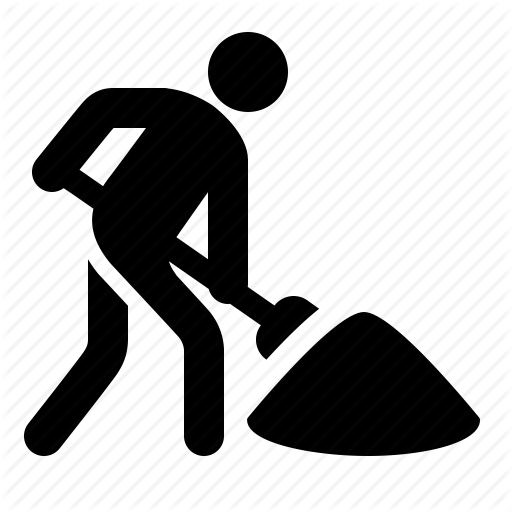 512x512 Builder, Building Work, Construction, Dig, Shovel, Watchkit