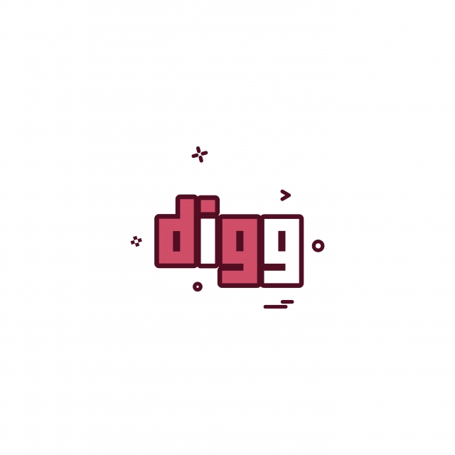 640x640 Digg Icon Design Vector, Digg, Social, Twitter Png And Vector