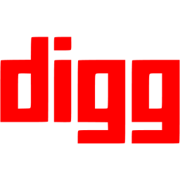 256x256 Red Digg Icon