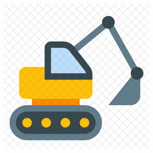 512x512 Digger Icon Of Flat Style