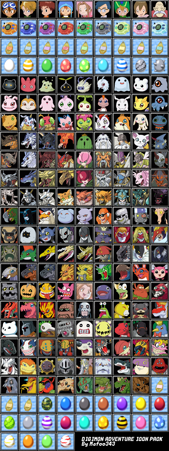 Digimon Icon at Vectorified.com | Collection of Digimon Icon free for ...