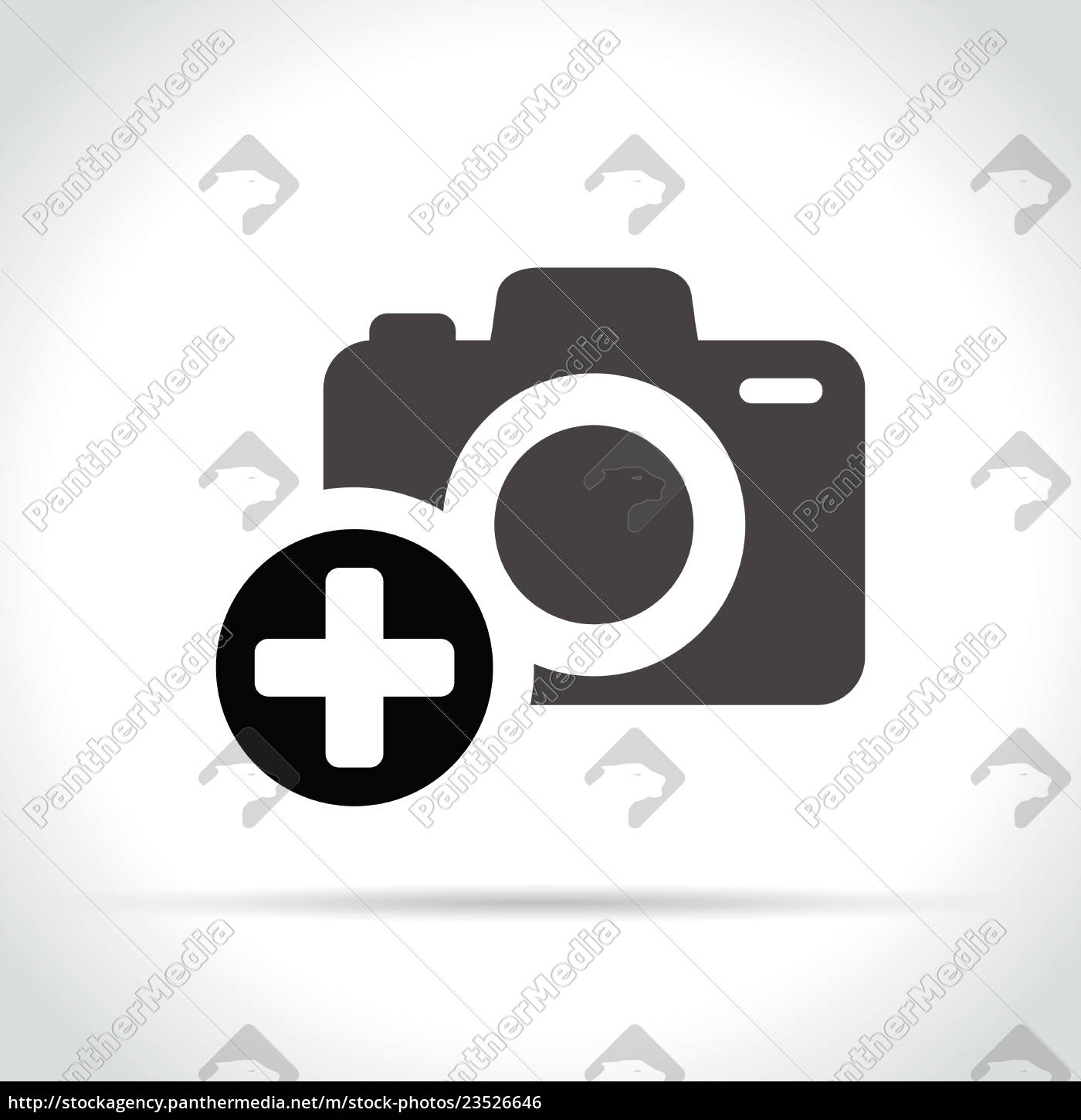 1400x1450 Plus Sign On Camera Icon