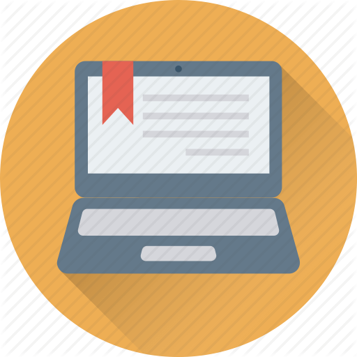 512x512 Digital Study, Diploma, E Learning, Laptop, Online Certificate Icon