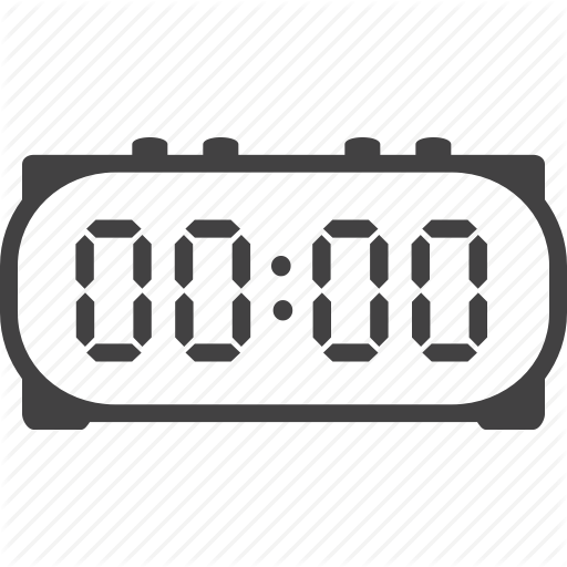 512x512 Alarm, Clock, Digital, Stop, Time, Timer, Watch Icon