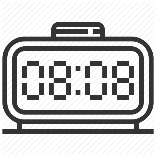 512x512 Alarm, Clock, Digital, Timer Icon