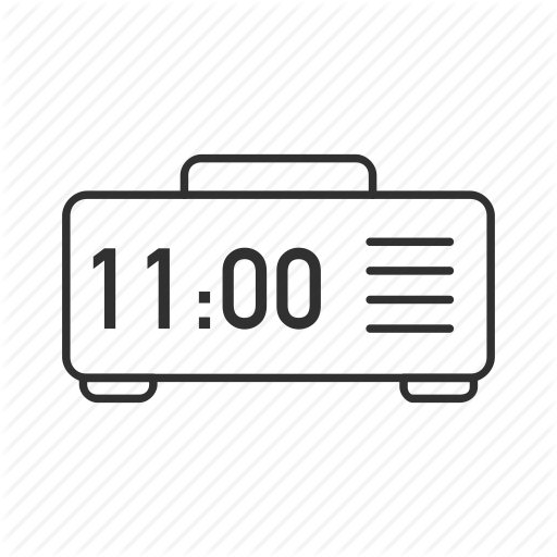 512x512 Alarm Clock, Clock, Digital Clock, Flip Clock, Radio Clock, Time Icon