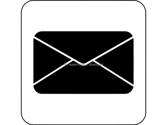 570x427 Mail Digital Download Icon Printable Vector Clipart Letter Etsy