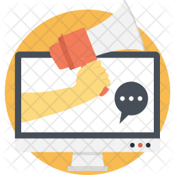 Digital Marketing Icon Of Flat Style 256x256 Digital Marketing Icon Of Flat Style