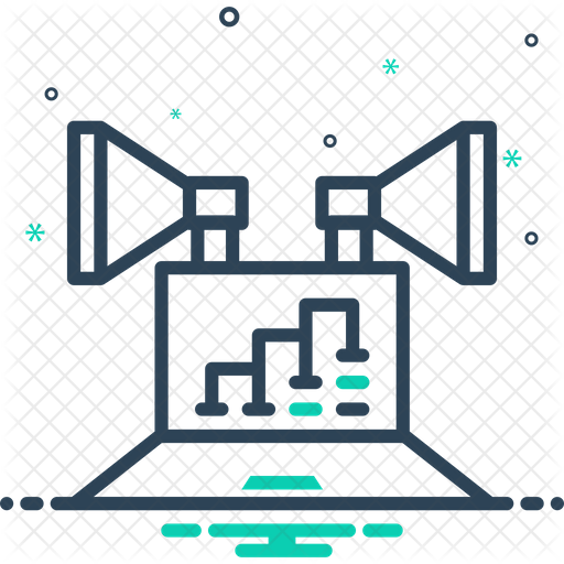 512x512 Digital Marketing Icon Of Line Style